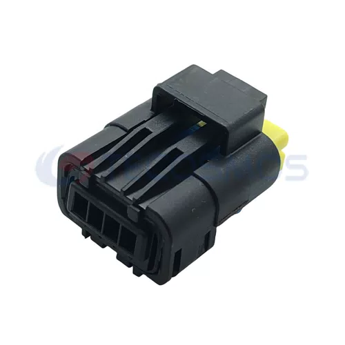 Waterproof IP66 Copper ABS/Nylon Wire Harness Tail Light Plug for Car 4-Pin Female 211PC042S4021